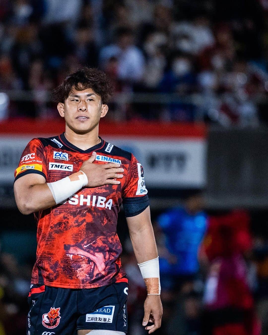 徳永祥尭のインスタグラム：「なんか今シーズンが終わった実感がなくて。。。  たくさんの応援ありがとうございました。おかげでたくさんの試合に出る事が出来ました！ 望んだ結果じゃなかったけど楽しいシーズンでした🐺  #ブレイブルーパス東京  #リーグワン」