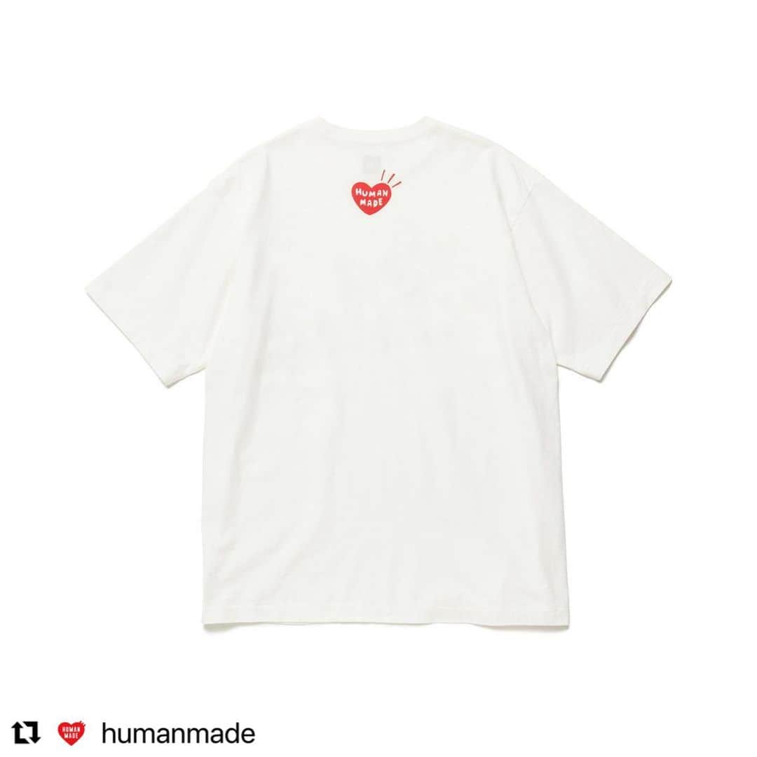 五月女ケイ子さんのインスタグラム写真 - (五月女ケイ子Instagram)「#Repost @humanmade  ・・・ HUMAN MADE x KEIKO SOOTOME Collaboration Item #8  *English follows Japanese.  5月1日（月）、HUMAN MADEとイラストレーター・五月女ケイ子（@keikosootome ）さんとのコラボレーションシリーズより、第8弾となる半袖グラフィックTシャツを発売いたします。    「KEIKO SOOTOME T-SHIRT#8」のタイトルは、”タイガーボーイ”。そのテーマは「虎少年の誕生だ。好きな食べ物は、ソフトクリームのコーン。正義の味方かもしれないし、そうじゃないかもしれないが、夢はたくさん持っている」。   「“HUMAN MADE”とは”人造”という意味ですが、そこには、人造の魅力と、人造ではないものへの敬意が同時に込められている気がしました。Tシャツに描かれているのは、未来のようでいて過去のようでもあります。その行く末をどこか遠くから見ている宇宙生命体がいるような気がします。人造と人造ではないものが共存するこの地球が、いつまでも美しく続くように、そんな願いを込めました」と語る、五月女さんらしいシュールさとレトロなタッチが特徴的なデザインとなっています。   HUMAN MADE からのラブコールにより実現した本コラボレーションシリーズは、今後も毎月1日に五月女ケイ子さんによるオリジナルグラフィックを落とし込んだ新作アイテムがリリース予定なのでぜひお楽しみに。  詳細はHUMAN MADE公式Webサイトよりご確認ください。 https://humanmade.jp/  Human Made will release the fourth item from its collaboration with illustrator Keiko Sootome (@keikosootome ) on Monday, May 1.    The eighth item from the series produced in collaboration with illustrator Keiko Sootome is based on the theme of “tiger boy”. The title of the image is “The birth of tiger boy. His favorite food is soft-serve icecream in a cone. He may or may not stand for justice, but either way, he has a tonne of dreams.”   "Humanmade carries the meaning of something artificial, and I feel that it simultaneously shows the appeal of artificial things and a respect for non-artificial things. For this T-shirt I drew something that seems to be both from the future and the past. I feel as though somewhere, there are other life forms watching us from afar. It contains my hope that our world, where artificial and non-artificial things coexist, can continue its beautiful existence,” explains Sootome, who brings the design to life with her signature retro touch and surrealism.   For more information, please go to http://humanmade.jp/」5月1日 11時04分 - keikosootome