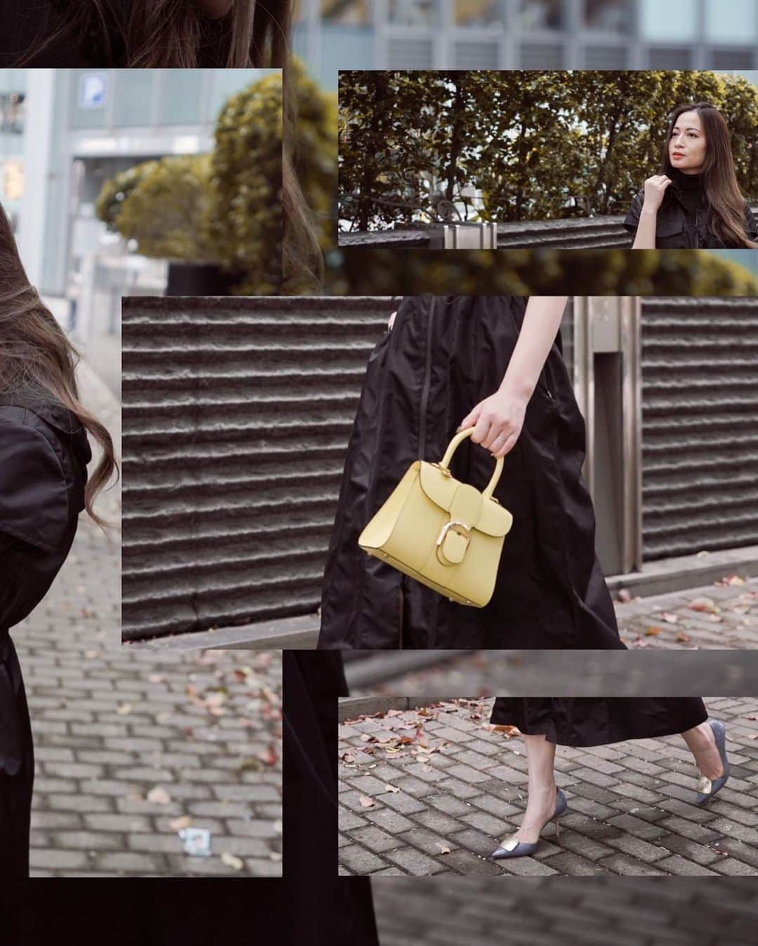 Ruby Kwanのインスタグラム：「Keep moving in details. 💛💙🖤 #rougecloset   Bag: @Delvaux Brillant mini box calf in sorbetto #delvaux #delvauxbrillant #delvauxss23   Shoes: @Sauvereignofficial #sauvereign #sauvereign24kgold #svgnlegacy #svgn24kgold   Outfit: @Autopilot.online #autopilothk #autopilotwomen #autopilotss23  #bagaddict #shoeslover #walkingstreet #hongkong #ootddetails #ootdhk」