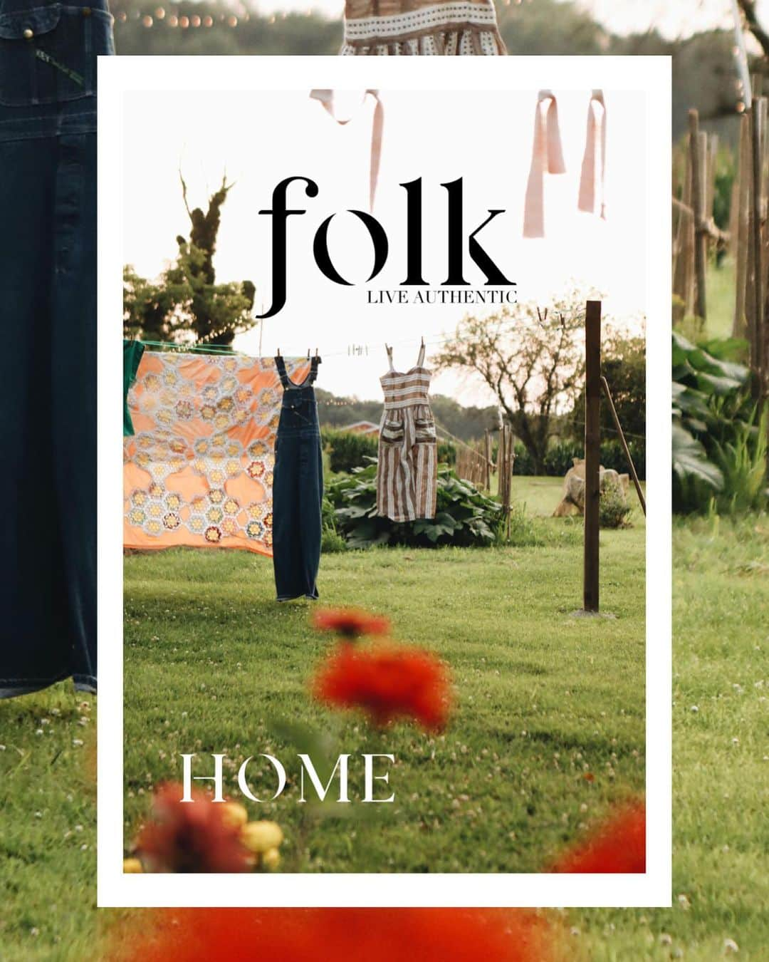 FOLKのインスタグラム：「THE HOME ISSUE! the folk print journey has been a beautiful one since 2011. 20 issues that I will forever love and be proud of, but since the tornado my love of print hasn’t returned. Since the start of 2020 the cost of print has continued to rise, and the digital world simply makes the most sense for story telling and story sharing. In many ways print is really a dead era. I realized last week that I no longer subscribe to any magazines and I don’t buy any either. The idea of continuing to print a physical magazine now seems archaic. The HOME issue will be FOLK’s last issue and will see us privet to entirely digital moving forward. The best stories are best lived on video and digital platforms and we are excited for that. This final issue focuses on the love of HOME and a pride of place. We’re finishing the issue now, it’ll mail soon. Grab this final and bittersweet issue now.」