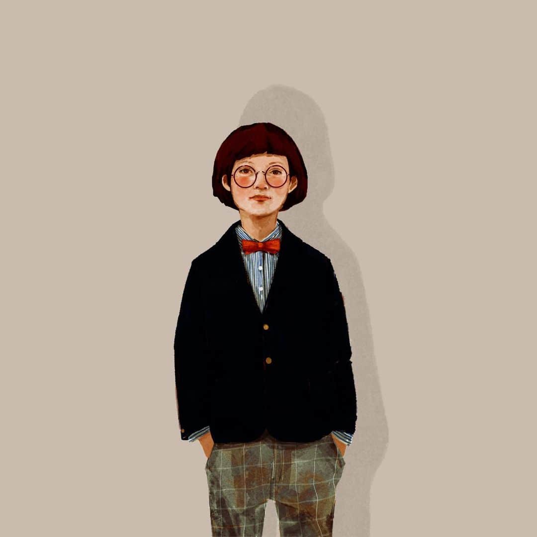 のインスタグラム：「< artwork >アタラシイ ・ ・ ・ ・ illustration : Hiroyuki toi @toimogera ・ #アート #現代美術 #絵 #美術 #画家 #写実 #ボーダー #ペンタブでお絵描き  #イラスト #イラストレーション #イラストレーター #ファッション #ファッションイラスト #インテリアデザイン #イラストグラム#グラフィックデザイン #グラフィックアート #トイヒロユキ #realart#japanart #contemporaryart #drawing #illust #illustration #fashion #interiordesign #fashionillustration #graphicdesign #graphicart  #hiroyukitoi」