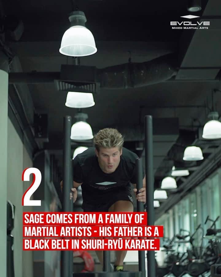 セージ・ノースカットのインスタグラム：「77 world championship titles in Karate?! Bet you didn’t know these facts about ONE Superstar Sage Northcutt! Don’t miss his epic return to the ring at #ONEFightNight10 ! #MMA #SageNorthcutt #EvolveFightTeam #EvolveMMA @supersagenorthcutt」