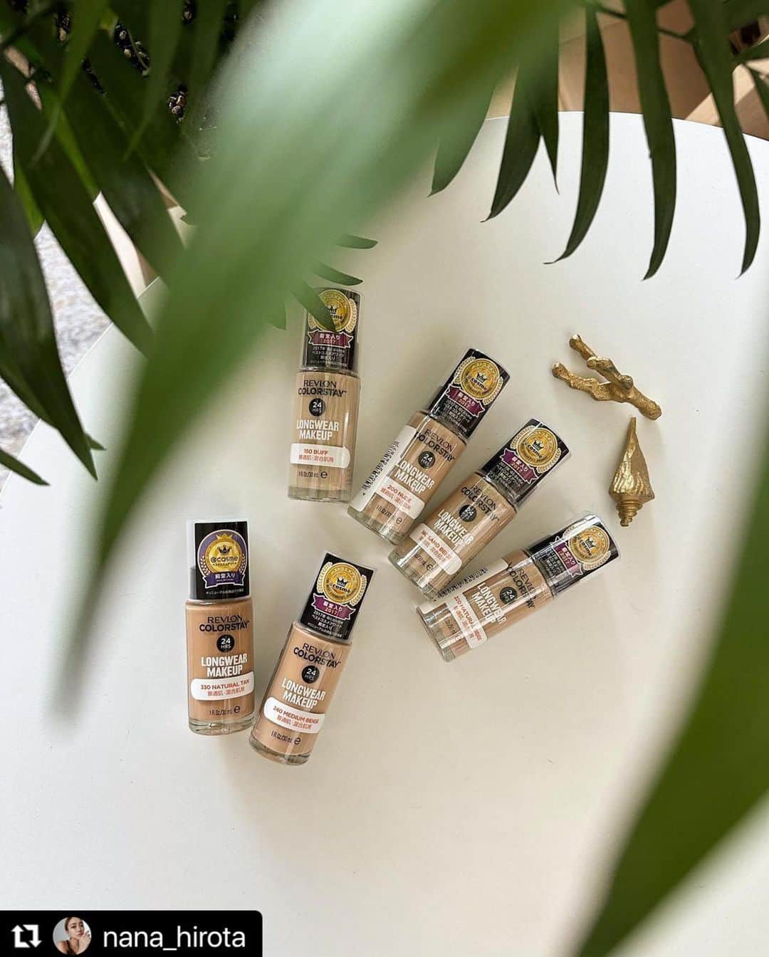 revlon japanのインスタグラム