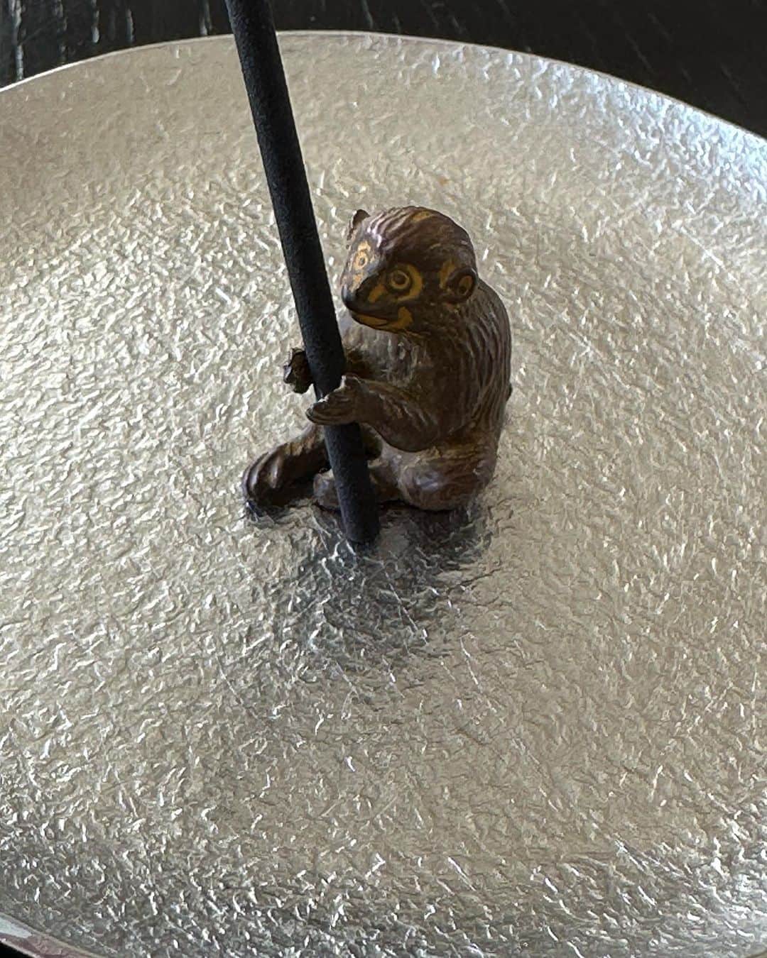 二ノ宮知子さんのインスタグラム写真 - (二ノ宮知子Instagram)「猿のお香。」5月1日 14時36分 - tomokoninomiyaa