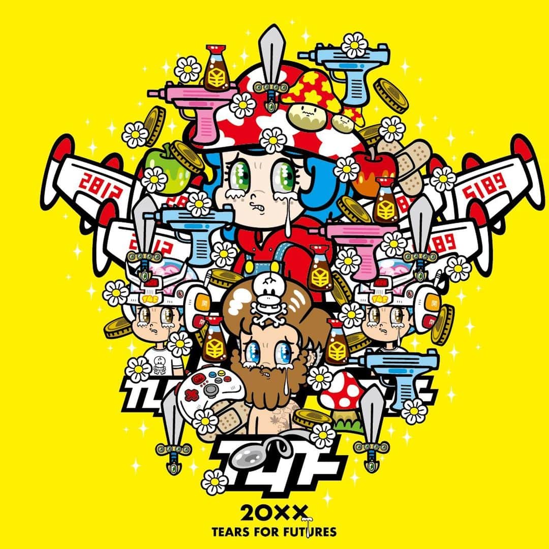 田中秀幸のインスタグラム：「20XX Tears for Futures   ON Open sea！  #art #illustration #nft」
