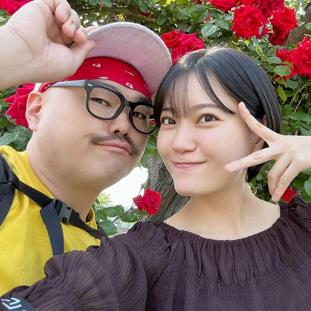 リチさんのインスタグラム写真 - (リチInstagram)「🌹🌹  📸 @kurochandesuwawa   #品川 #品川シーズンテラス #芝浦中央公園 #芝浦中央公園バラ園 #バラ #品川駅 #クロちゃん」5月1日 15時34分 - richi_bousho