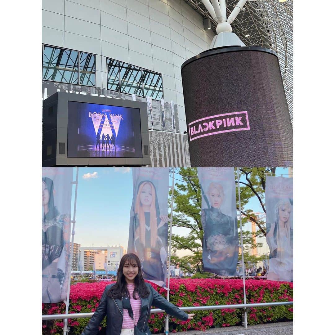 渥美友里恵のインスタグラム：「🖤💗  #blackpink  #concert  #初のぶるぴんちゃん #かっこよかったしかわいかった #パフォーマンス最高✨ #筋トレ頑張ろうと友だちと決意した日 #あれれこの日から1ヶ月経ちそうね？ #4月のコンサート録」