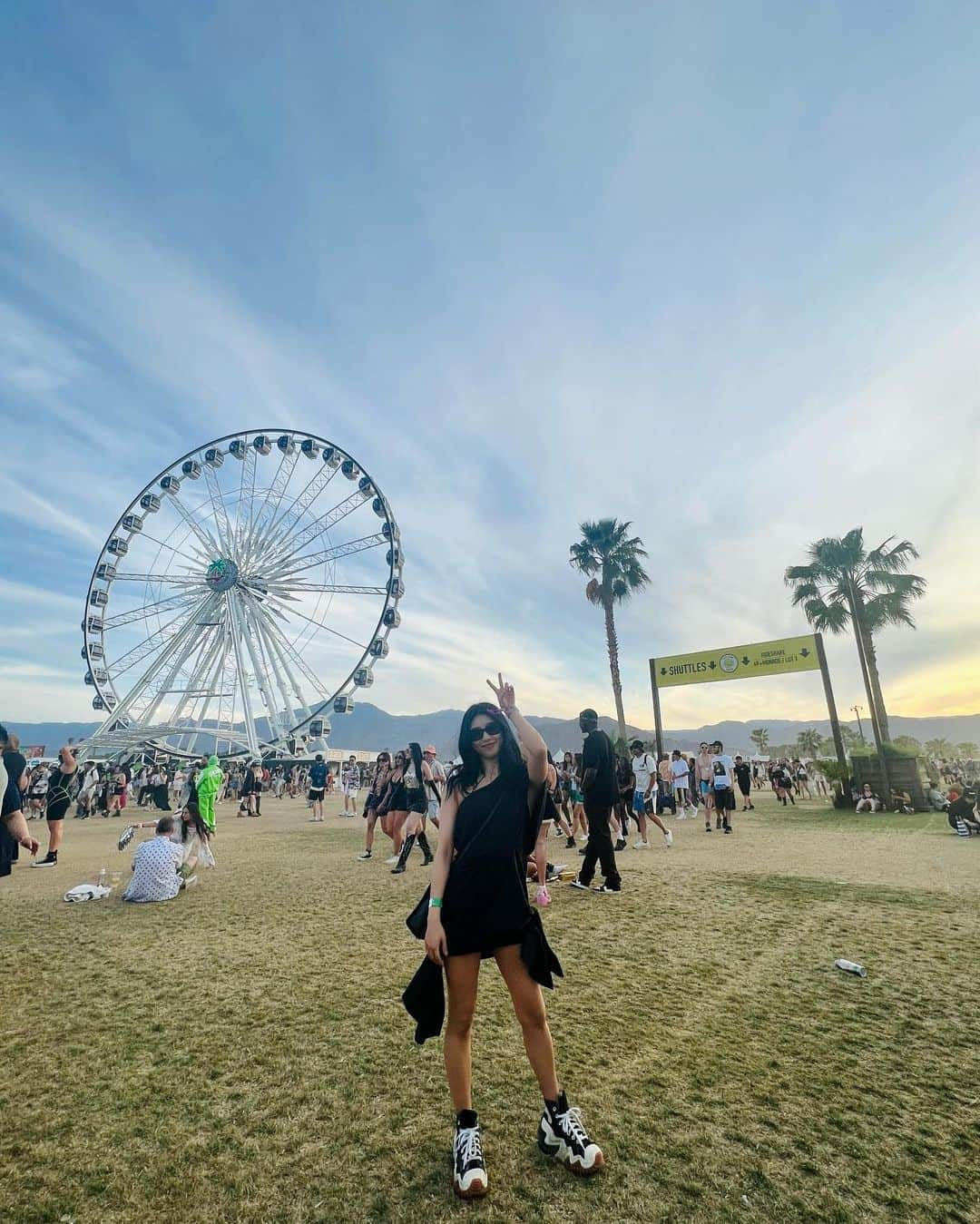 SAYAKAのインスタグラム：「@coachella  #coachella 2023」