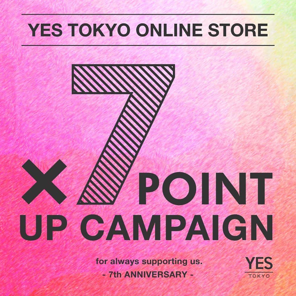 YES TOKYOさんのインスタグラム写真 - (YES TOKYOInstagram)「⁡ ⁡ ⁡ 【YES TOKYO 7th ANNIVERSARY キャンペーン】 ⁡ 皆様、いつもYES TOKYOをご利用いただき誠にありがとうございます☺︎ ⁡ 日頃のご愛顧に感謝を込めまして、オンラインショップよりご購入いただいたお客様へ、【ポイント7倍キャンペーン】を開催いたします！ ⁡ ⁡ 《キャンペーン期間》 ■5/1日（Mon）～5/10（Wed） ⁡ キャンペーン期間中、オンラインショップよりご購入いただいたお客様を対象にポイント7倍を付与させていただきます☺︎ ⁡ GWの連休中にジュースクレンズ（ファスティング）をお考えの方や、大切な方への贈り物としてもご利用頂ける全国発送可能な商品もございますので、是非この期間にオンラインショップをご利用くださいませ。 ⁡ ⁡ ご不明点がございましたら、お気軽にお問い合わせくださいませ。 ⁡ 今後とも変わらぬご愛顧を賜りますようお願い申し上げます。 ⁡ 【お問い合わせ】 ☎︎：03-3760-4717 ⁡ ⁡ ⁡ @yestokyo @yescbd_japan #yestokyo #yoga #cbd #coldpressedjuice #yescbd #ヨガ #コールドプレスジュース #ジュースクレンズ #クレンズジュース #中目黒 #二子玉川 #代官山 #福岡 #渋谷 #横浜 #ダイエット #ファスティング #ダイエットメニュー #cbdオイル #ダイエットプログラム #腸活 #断食 #断食ダイエット #ビーガン #スープクレンズ #全国配送 #ギフト #ケータリング」5月1日 15時45分 - yestokyo