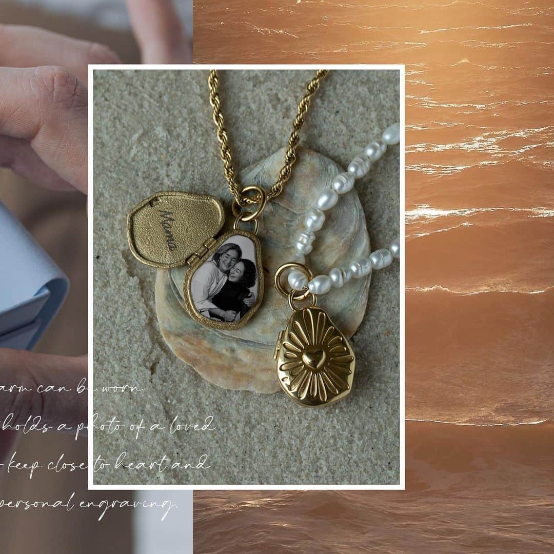 PAUL HEWITTさんのインスタグラム写真 - (PAUL HEWITTInstagram)「Introducing the newest member of our charm family: The OCEAN AMULET CHARM has room for a personal engraving and a photo of a loved one or a special memory.   And just FYI… Mother’s Day is on the 14th of May this year ✨」5月1日 16時16分 - paul_hewitt