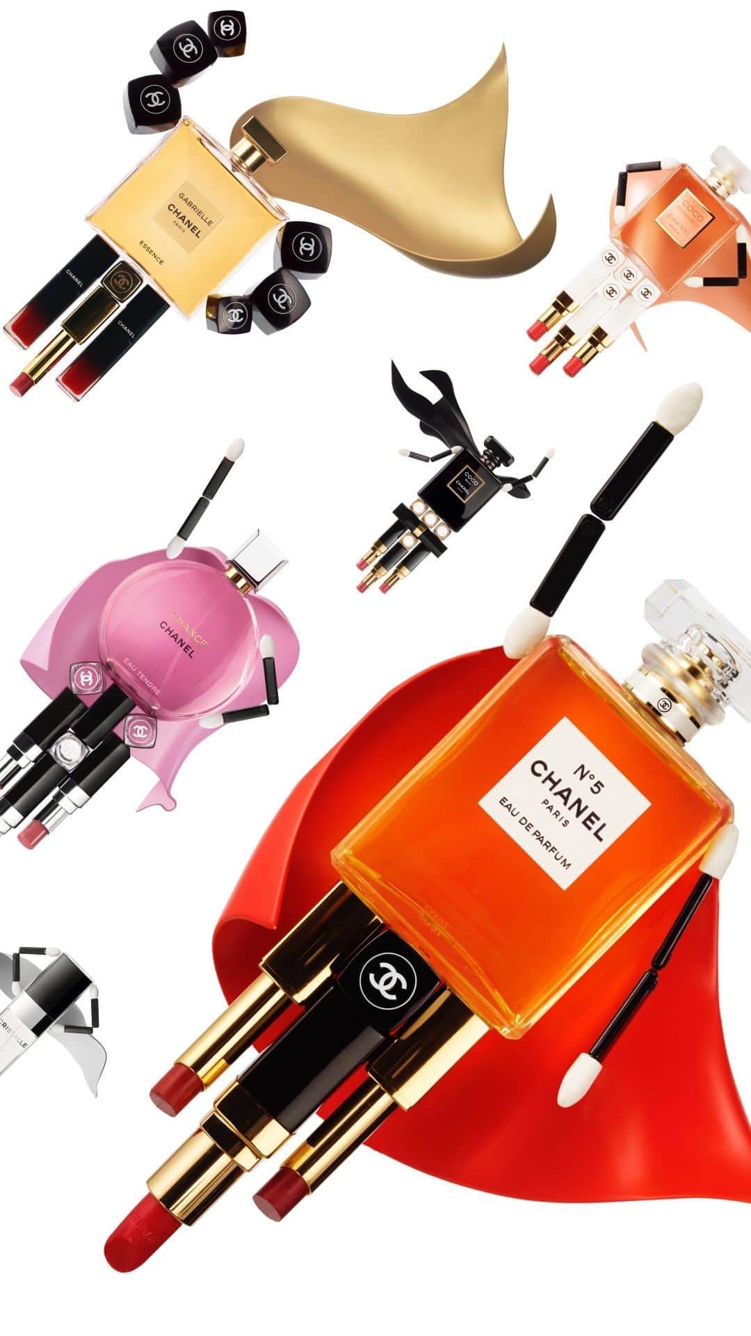 のインスタグラム：「WONDER MOTHER’S DAY. Discover the superpowers of CHANEL fragrances.  #CHANELMothersDay #CHANELFragrance」