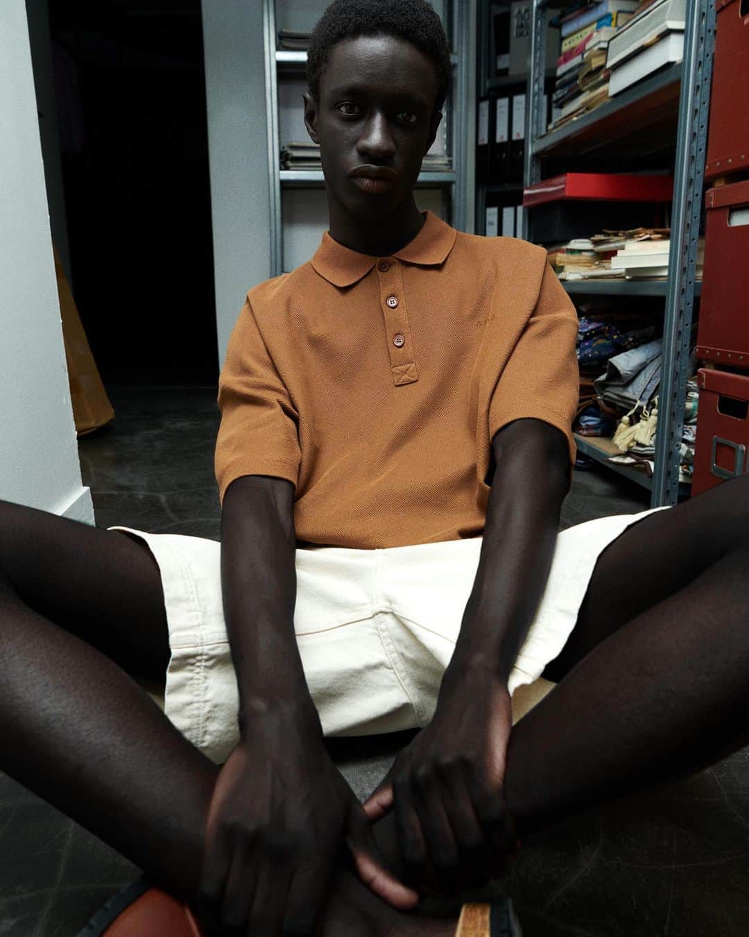 アーペーセーのインスタグラム：「The Antoine polo shirt and the Gilberto shorts from A.P.C. S/S23 collection.  Discover our latest menswear arrivals in stores and at apc.fr  #APCParis」