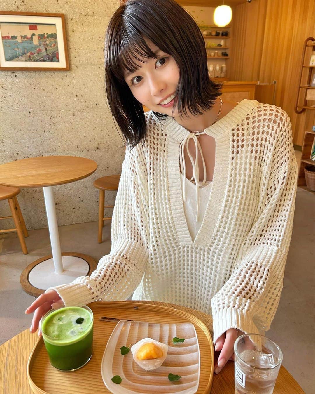 冴木柚葉さんのインスタグラム写真 - (冴木柚葉Instagram)「. ここ…ほんっっとうに素敵なところだった！😭♡  お店の雰囲気、店内の香り、琵琶大福の味…！！！ 全て最高だったなぁ また行きたい！🤤  #菓匠にいつまhanare」5月1日 18時42分 - yuzuha_saeki