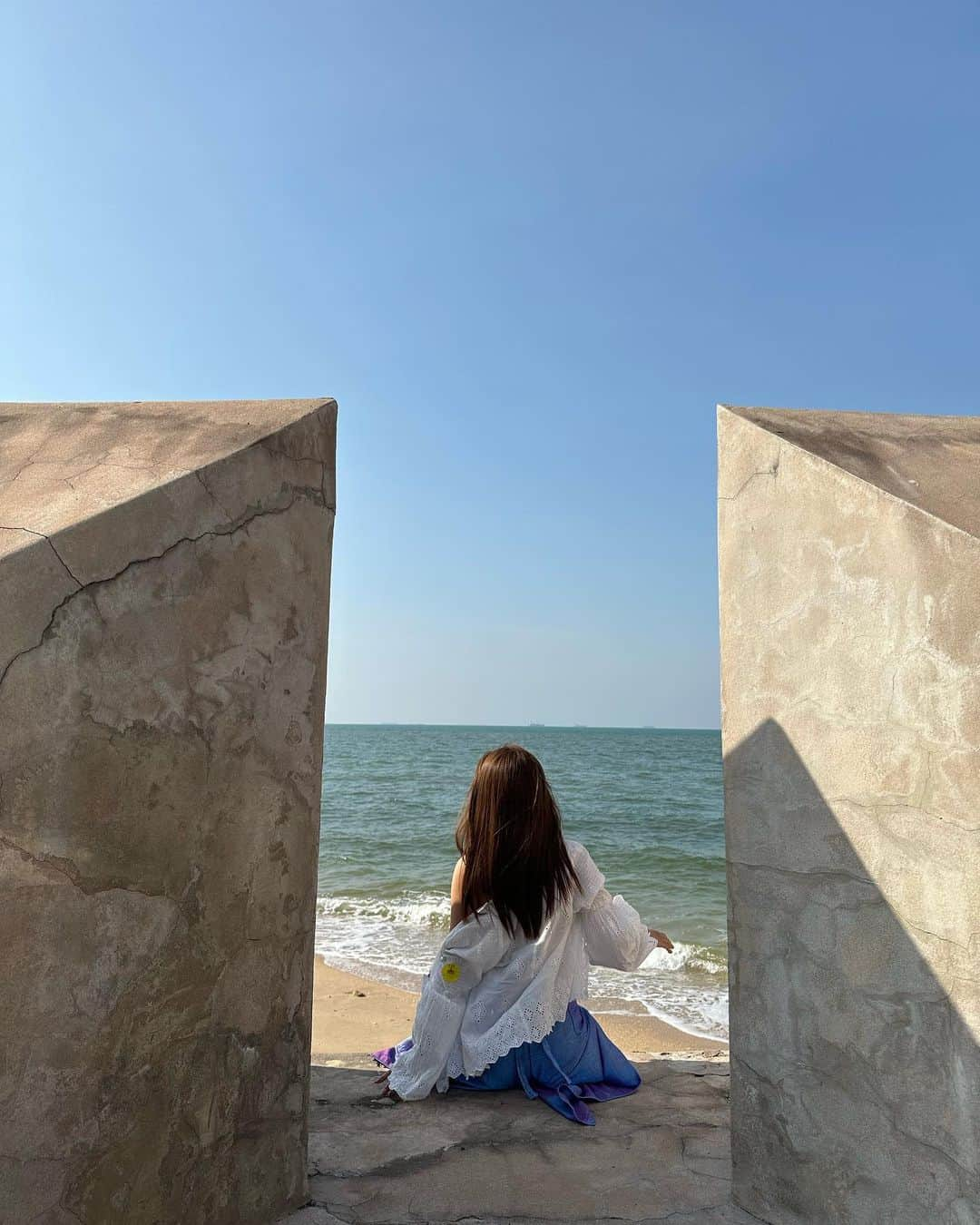 秋山かほさんのインスタグラム写真 - (秋山かほInstagram)「🌊」5月1日 19時29分 - 32kaho_chan31