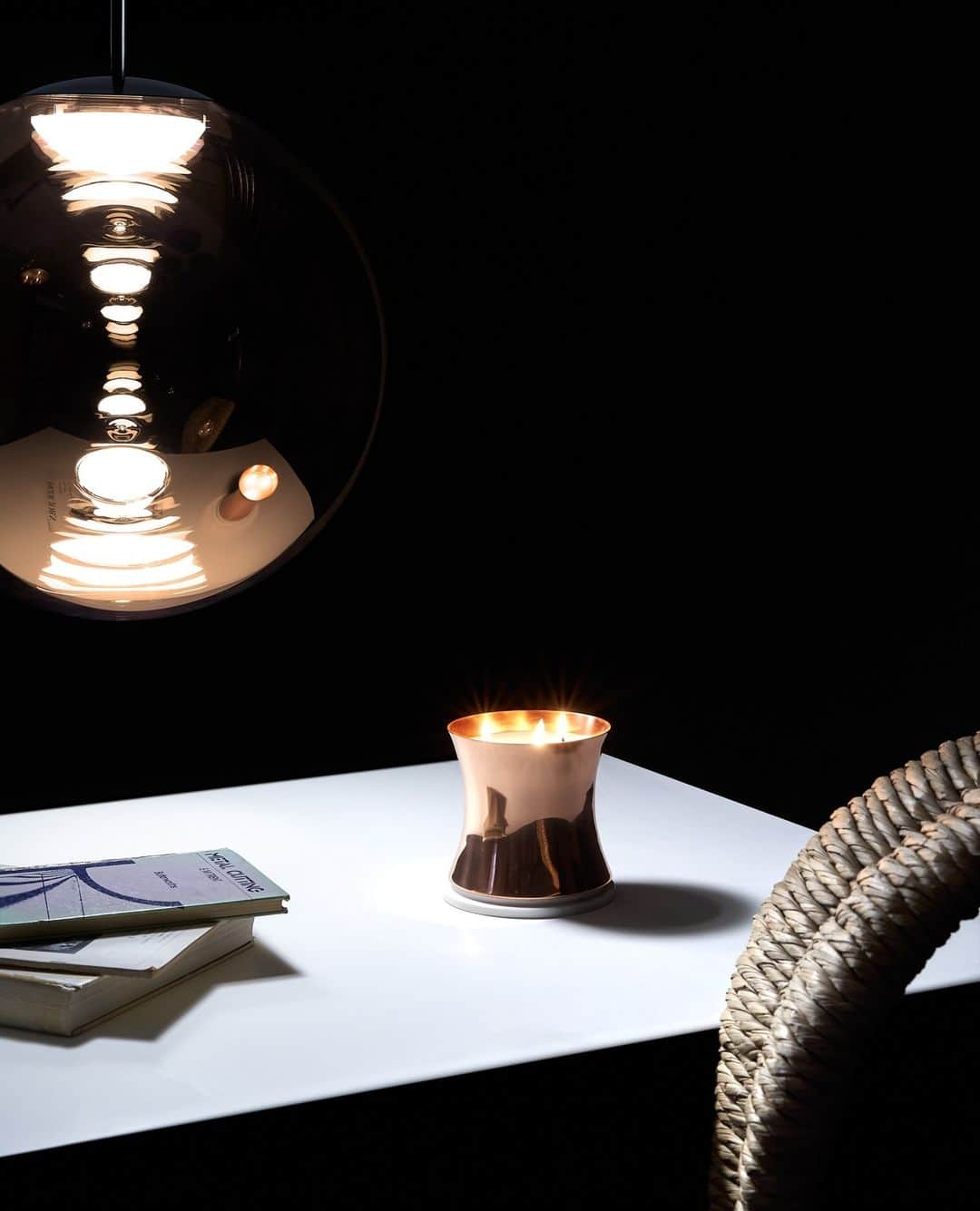トム ディクソンのインスタグラム：「Often, the most potent first impression and subsequent memory of a space can be its smell. The Eclectic family of Tom Dixon scents are each contained in a corresponding Brass, Copper and Stainless Steel hand-spun vessel.」