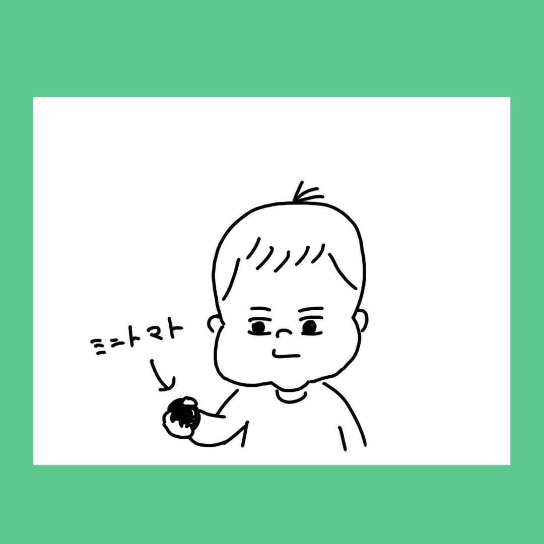 秋山寛貴さんのインスタグラム写真 - (秋山寛貴Instagram)「●👶🏻  ミニトマトを握りつぶします。  #自分の力を誇示するかのように #握りつぶす #食べる気ない #なぜかミニトマトだけ #息子日誌 　 #絵#イラスト#落書き#ラクガキ#漫画#マンガ#美術#アート#ドローイング#アプリ#medibangpaint#illustration#manga#art#artwork#arthubfriends#赤ちゃん#子供」5月1日 19時52分 - hanaconoakiyama