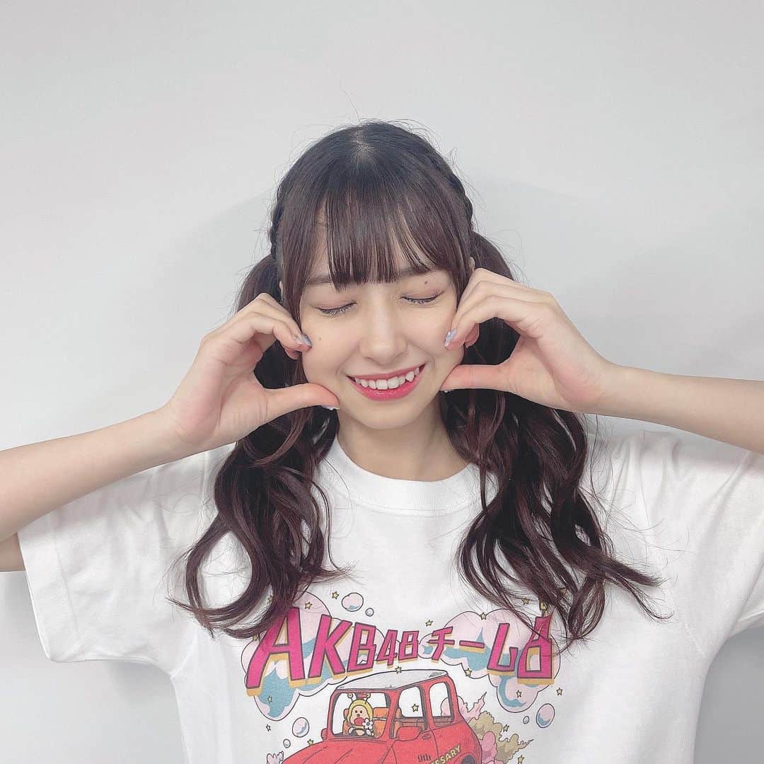 のインスタグラム：「🫶 * 4/29 4/30と2日間 コンサートありがとうございました🌸 色んな気持ちまた改めて書かせてください*˙︶˙*)ﾉ とりあえずおつかれさまでした😊 * #pyonstagram  #AKB48 #チーム8 #チームB #浅井チームB #アイドル #富山 #富山県 #はるpyon #橋本陽菜 #圧倒的橋本陽菜 #橋本陽菜を広める」