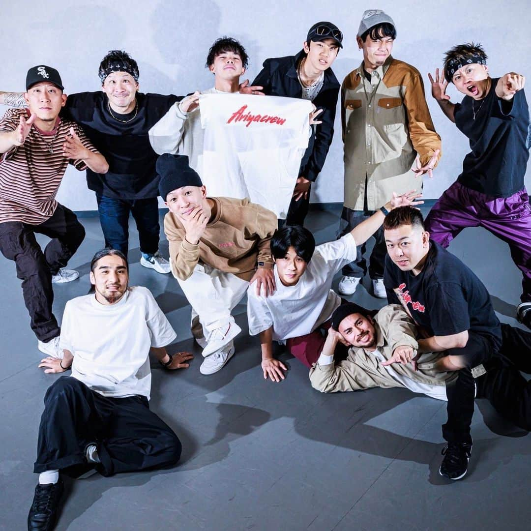 SNACK（野村直）のインスタグラム：「My crew 【ARIYA CREW】 @ariyacrew2009   Photo by @bucky_kobayashi   #bboycrew #breakin #breaking #breakdance #bboying #ブレイキン #ブレイキング #ブレイクダンス #ariyacrew #ダンスチーム 2030月 0501」