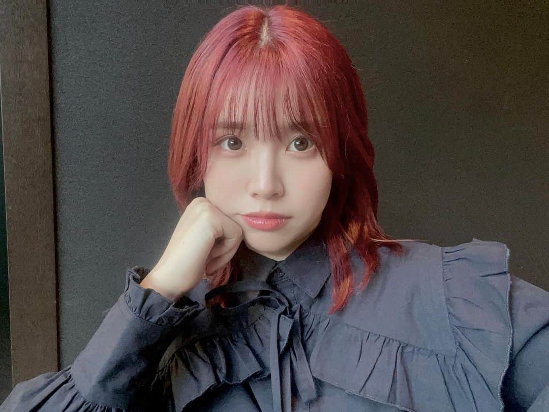 Liyuu（リーユウ）さんのインスタグラム写真 - (Liyuu（リーユウ）Instagram)「Liyuu、この前髪赤になりました🍓」5月1日 20時49分 - koi_liyuu