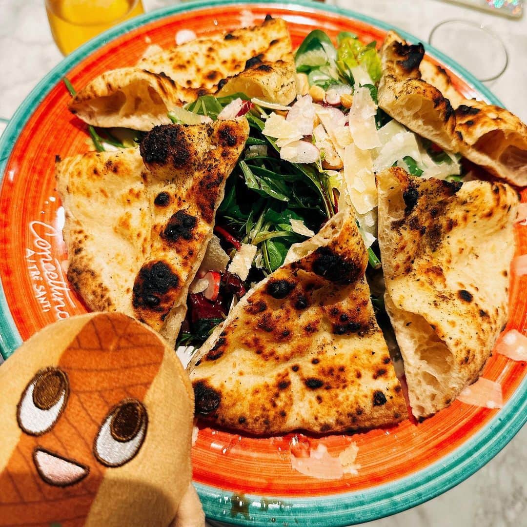 吉河美希のインスタグラム：「(🍕•᎑•🍕)」