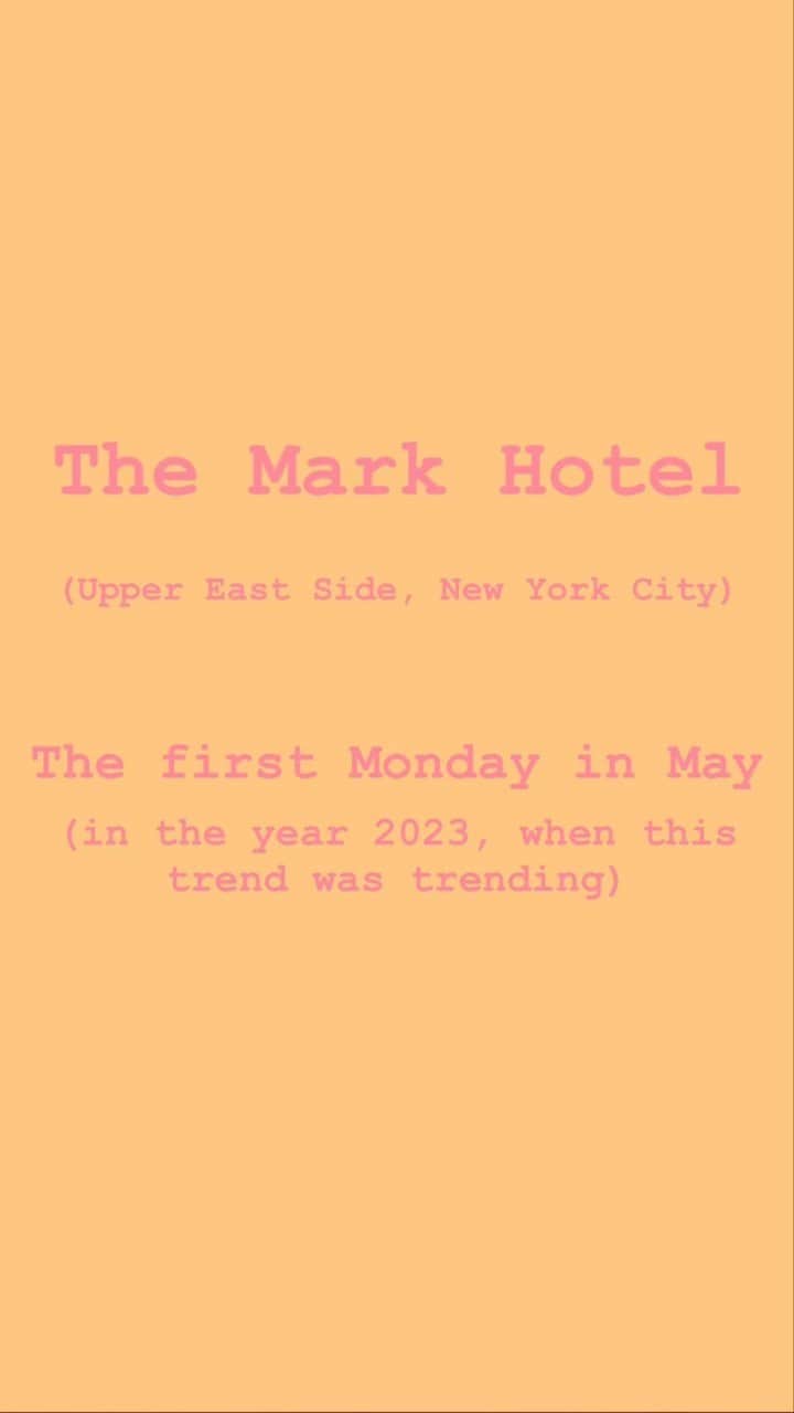 エヴァ・チェンのインスタグラム：「Met Gala prep: but make it Wes Anderson」