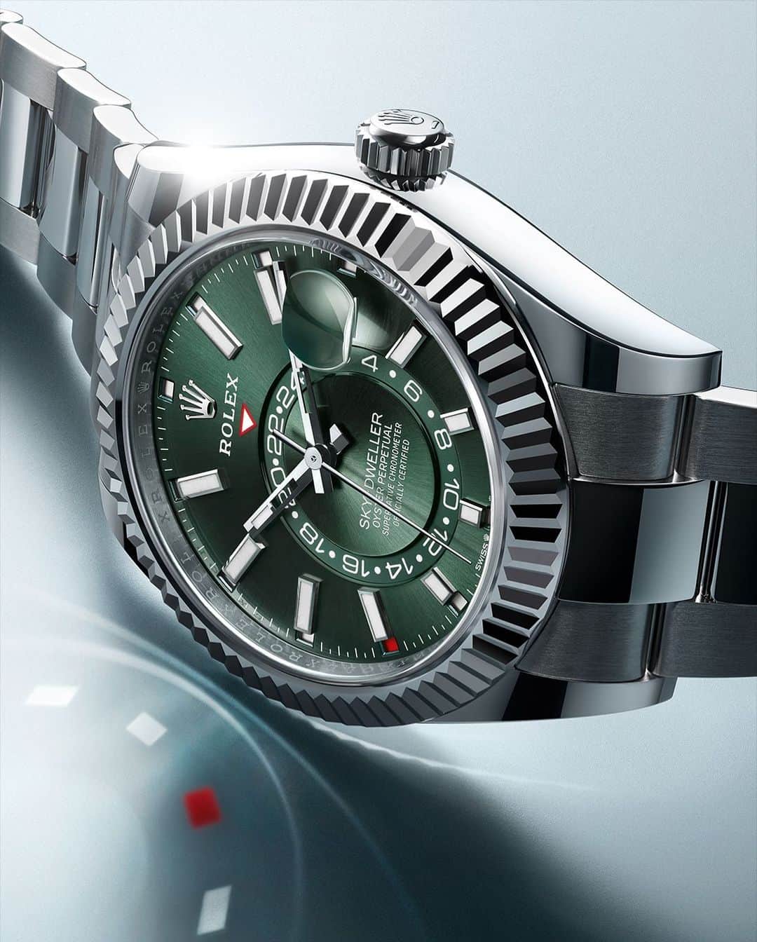 rolexさんのインスタグラム写真 - (rolexInstagram)「A simple red square to indicate ...