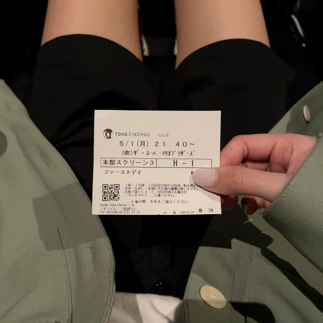 藤田日和さんのインスタグラム写真 - (藤田日和Instagram)「🎬 #ザスーパーマリオブラザーズムービー」5月2日 0時08分 - fujitahiyori