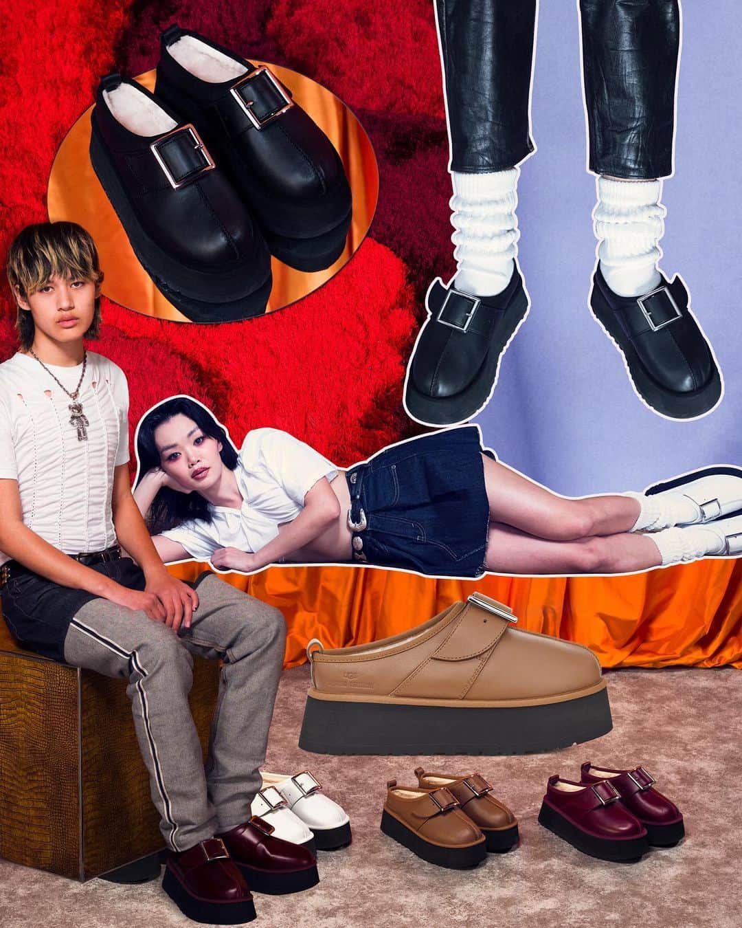 オープニングセレモニーのインスタグラム：「FINALLY. The wait is over (almost). Say hello to the UGG x @openingceremony Tasman in celebration of their 20th anniversary. Shop the latest collab at UGG.com on Fri, 5/5/23 @ 9 AM PST.  #UGG #FeelsLikeUGG #OpeningCeremony #UGGxOpeningCeremony」