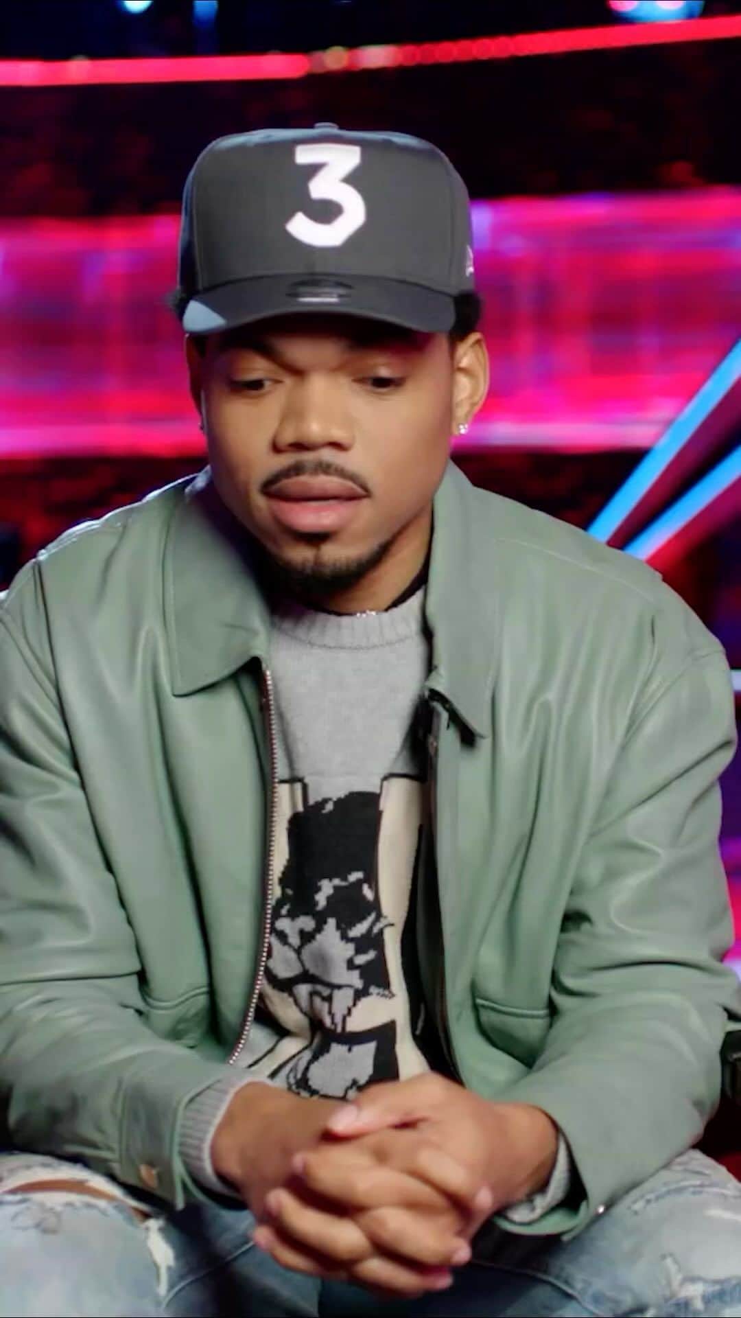 チャンス・ザ・ラッパーのインスタグラム：「#AcidRap10 @nbcthevoice」