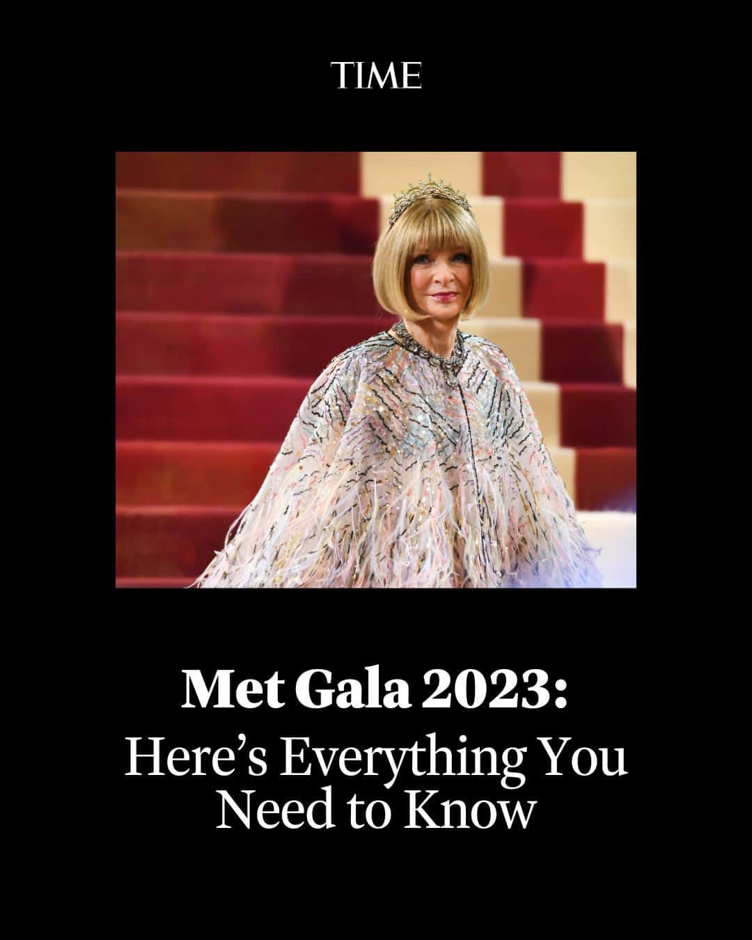 のインスタグラム：「It's the first Monday of May which means the #MetGala is mere hours away.  This year's annual event — which is celebrating the controversial Karl Lagerfeld — will be hosted by Michaela Coel, Penélope Cruz, Roger Federer, Dua Lipa and Anna Wintour.  Find out everything you need to know, including where you can watch the coverage, at the link in our bio.  Photograph by Noam Galai—GC Images/Getty Images」