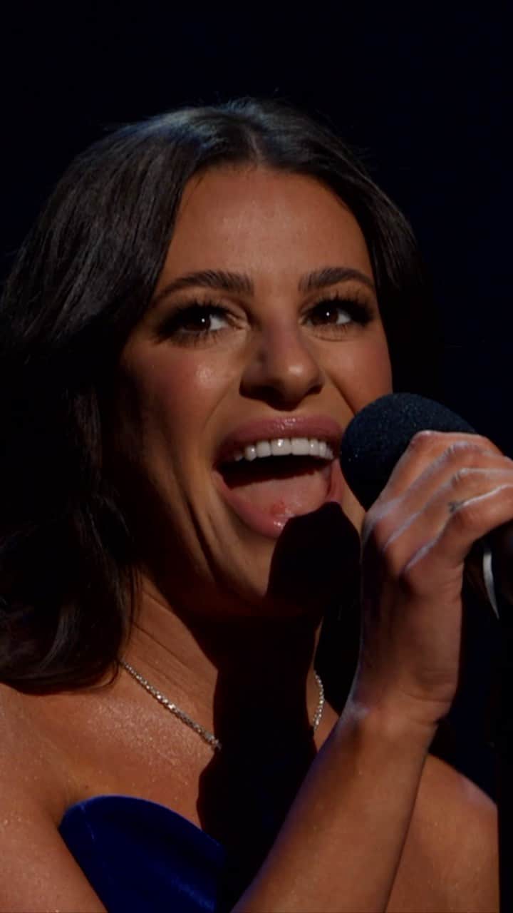 のインスタグラム：「Lea Michele performs Don’t Rain on My Parade at #TIME100」