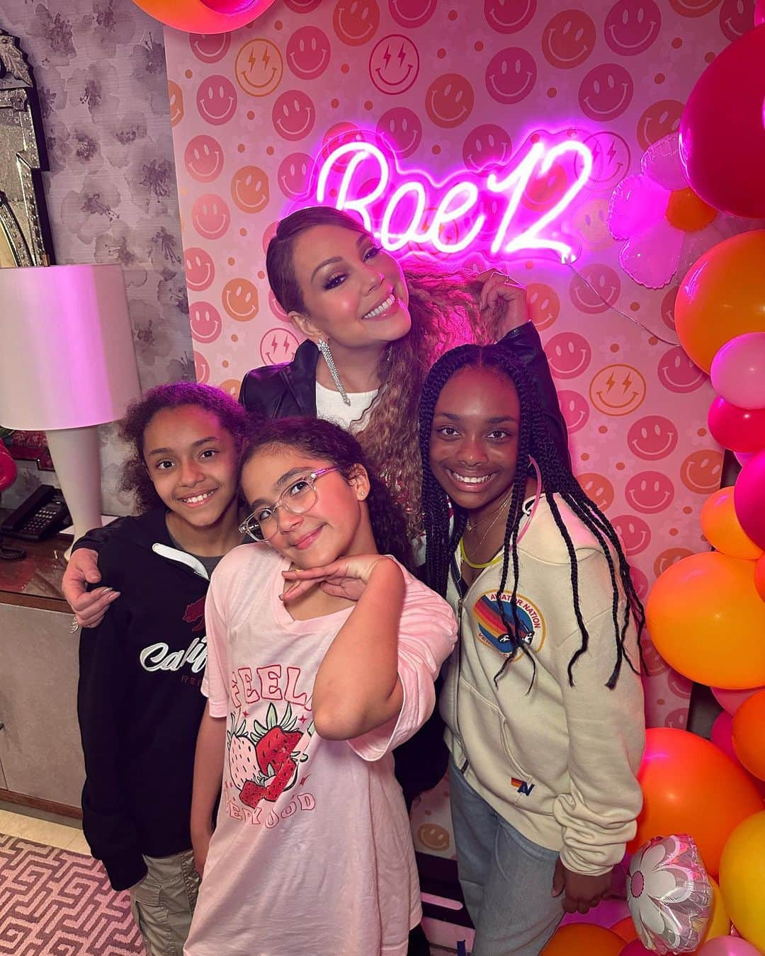 マライア・キャリーのインスタグラム：「Roc & Roe’s 12th birthday festivities continue 🥳🥳🥳」