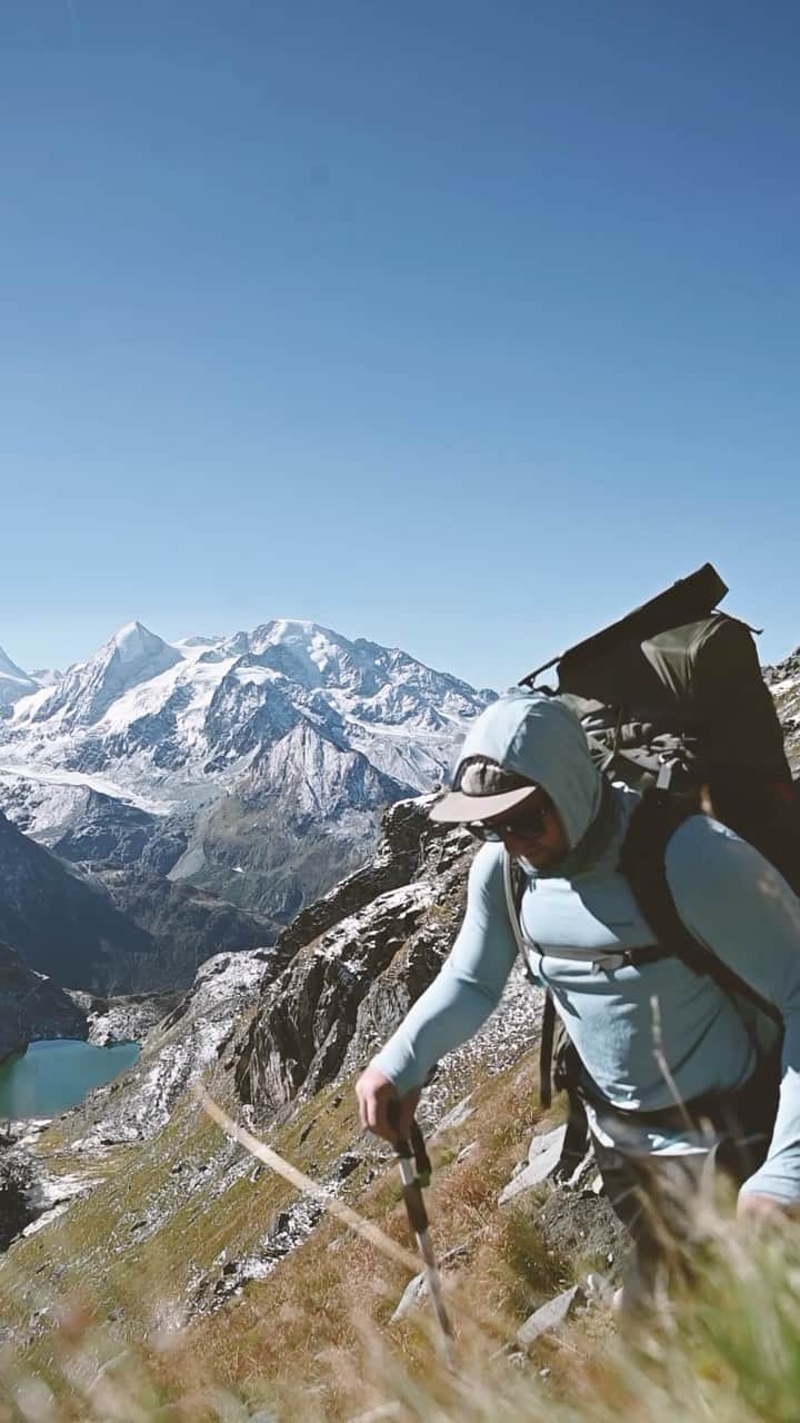 ケルティのインスタグラム：「Ever plan an adventure so big you found yourself across the globe in an amazing location like the Swiss Alps??? Kelty Ambassador 📹 : @brian_forman_media is no stranger to backpacking overseas and in foreign countries!  📹 : @brian_forman_media  #keltybuilt #builtforplay #followyourfurther」