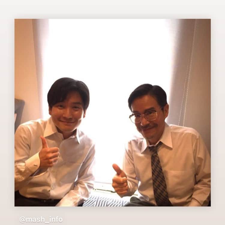 山岸門人さんのインスタグラム写真 - (山岸門人Instagram)「いよいよ明後日から！ 事務所の大先輩トモロヲさんと。 現場でお会いしたの、何年ぶりか思い出せないくらい！  【 #田口トモロヲ 】 【 #山岸門人 】 Netflixシリーズ 「サンクチュアリ -聖域-」 2023年5/4(木)世界独占配信！」5月2日 17時05分 - yamagishimondo