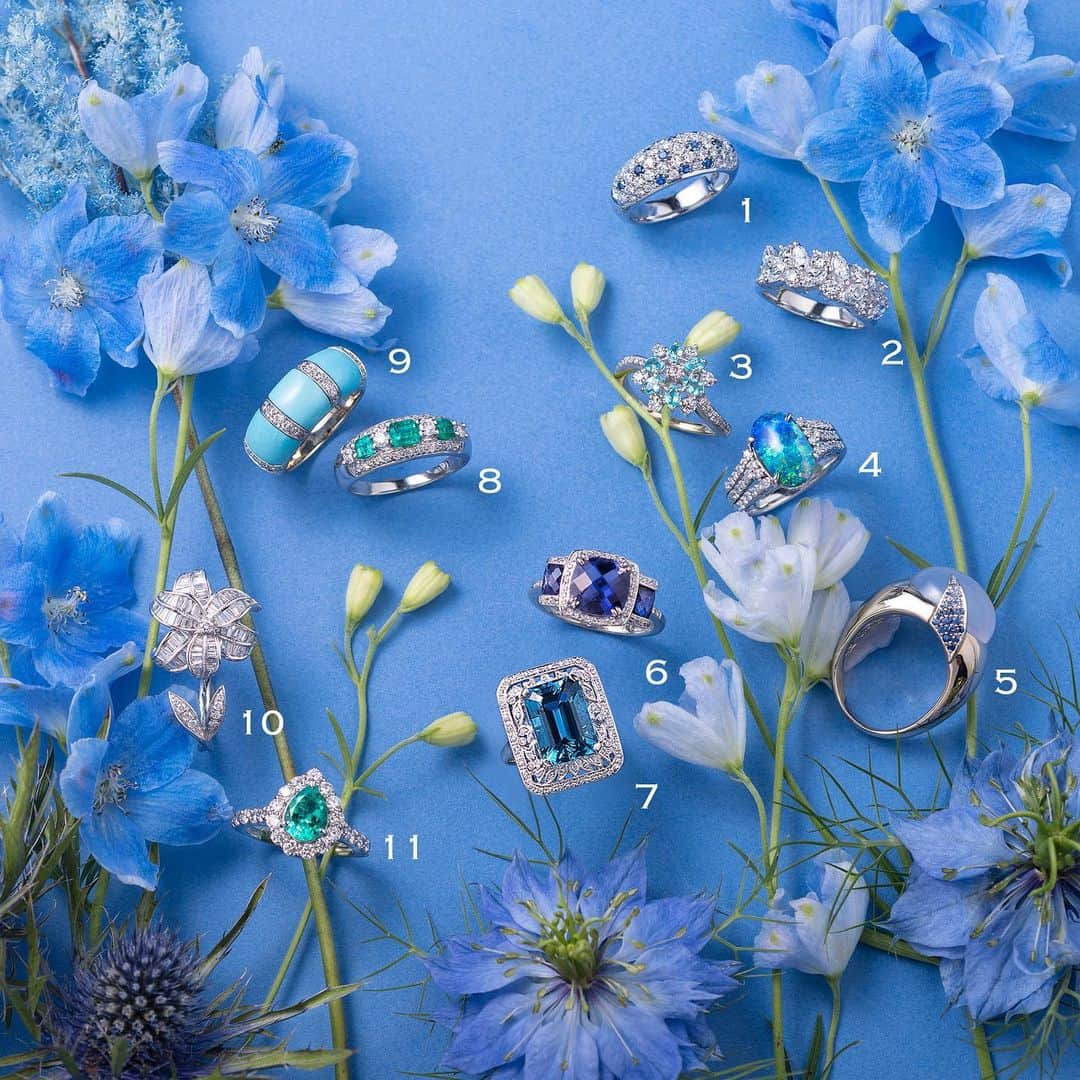 さんのインスタグラム写真 - (Instagram)「GEM GARDEN 💐  初夏の手元を彩る宝石の花々。 水しぶきを思わせるダイヤモンドや新緑のエメラルド🌿 小さな地球を宿したようなボルダーオパール…  あなたが今選ぶ１本はどれですか？💍  1. Pt ダイヤモンド サファイア リング 　商品コード : 00759940 　¥108,000  2. Pt ダイヤモンド リング   商品コード : 00761430 　¥149,800  3. K18WG パライバトルマリン ダイヤモンド リング   商品コード : 00759935 　¥189,000  4. Pt ボルダーオパール リング   商品コード : 00759919 　¥184,000  5. ANGEVIN K18WG    ブルーカルセドニー リング   商品コード : 00759947  ¥119,000  6. K18WG アイオライト リング   商品コード : 00759956 　¥69,800  7. K18WG ブルートパーズ リング   商品コード : 00758204  ¥168,000  8. Pt エメラルド スリーストーン リング   商品コード : 00759954  ¥119,800  9. K18WG ターコイズ リング   商品コード : 00758633  ¥89,000 =Sold=  10. K18WGダイヤモンド フラワー リング 　  商品コード : 00757757  ¥99,800  11. Pt エメラルド リング 　¥248,000 =Sold=  すべてAlagin Reuse Collectionより  *掲載商品はすべてオンラインショップで   ご購入いただけます👇  ＋─＋─＋─＋─＋─＋─＋─＋─＋─＋─＋─＋─＋  【オンラインショップOpening Sale 開催中🛍】  ◇ Alagin Online Shop ◇ https://alag-in.jp/  プロフィールリンク🔗 ▷Alagin   *GW期間中 4/29-30, 5/3-7は発送業務をお休みさせていただきます。  Alagin  Tel.  03-3836-3926 (GALA JEWELRY おかちまち本店1F)   ＋─＋─＋─＋─＋─＋─＋─＋─＋─＋─＋─＋─＋  #GALA #ガラ #ブランドリユース #リユース #ジュエリー #天然石ジュエリー #天然石 #ジェムストーン  #jewelry #coloredstone #accessory #石好き #石好きな人と繋がりたい #石好きさんと繋がりたい #宝石 #ジュエリー好き女子 #ご褒美ジュエリー #ジュエリー好きな人と繋がりたい #ジュエリー好きさんと繋がりたい #大人ジュエリー #パライバトルマリン #ダイヤモンドリング #ブルートパーズ #ターコイズ #エメラルド #オパール #ターコイズ」5月2日 17時09分 - gala_okachimachi