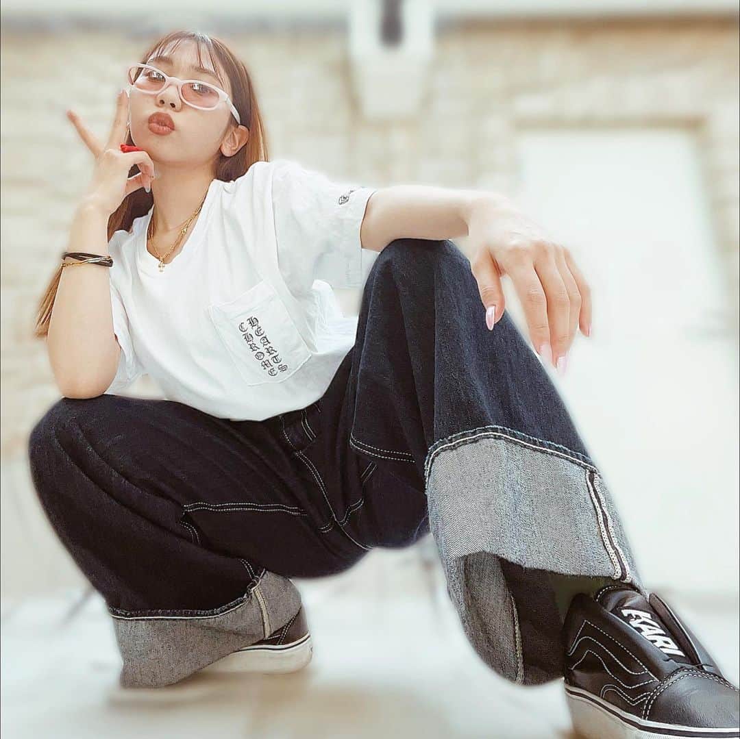 薬丸玲美のインスタグラム：「+Chrome Hearts+  @chromeheartsofficial」