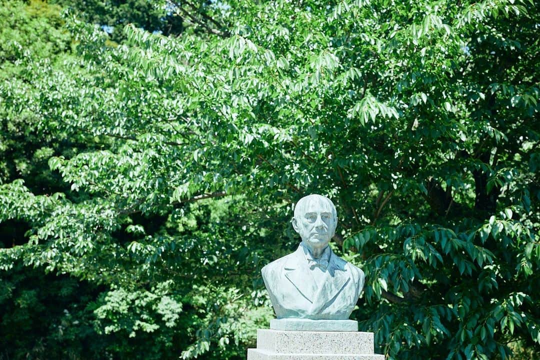 Meiji Gakuin/明治学院大学/明学さんのインスタグラム写真 - (Meiji Gakuin/明治学院大学/明学Instagram)「5/4(木)は #みどりの日 🌱  キャンパスにて、鮮やかな緑が見られる季節です。 緑に囲まれるヘボン像をお届けします🍀  #明治学院大学 #横浜キャンパス #横浜 #戸塚 #春学期 #春学期もがんばろう #ヘボン #明学 #明治学院 #明学人 #勉強 #大学 #授業 #明学生 #メイガク #明学ライフ #大学生活 #mgu #meijigakuinuniversity #meijigakuin #meigaku #photography #photographer」5月2日 15時00分 - mguniv