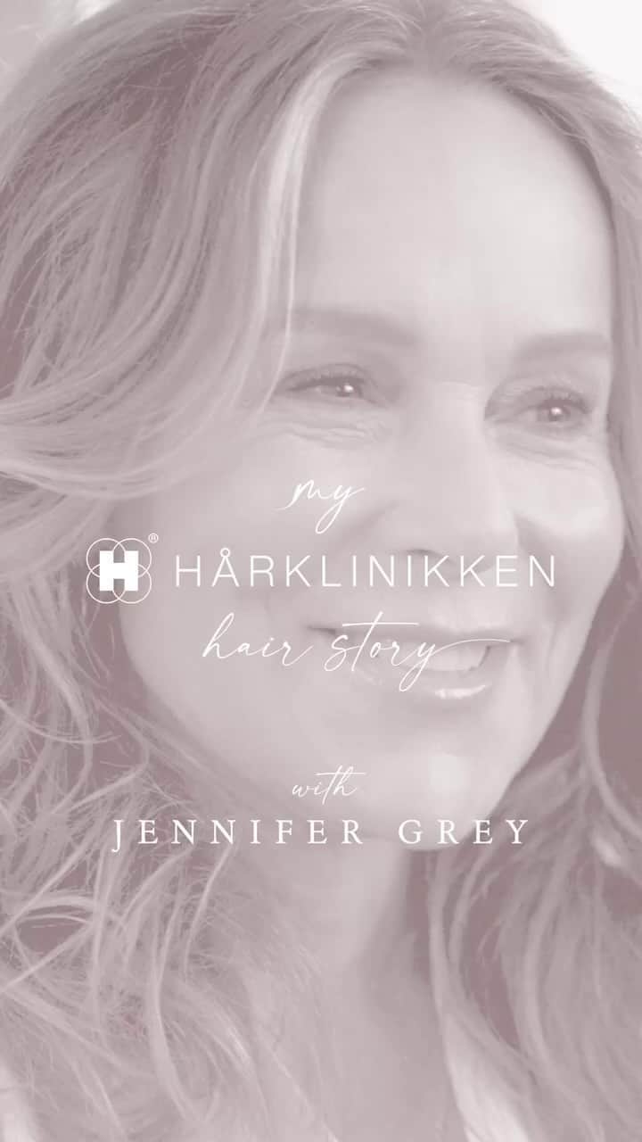 ジェニファー・グレイのインスタグラム：「i aspire to always be growing! even as it relates to my hair. i love sharing my new growth with my pals at Harklinikken. watch the video to see the results. #HarklinikkenHair #HarklinikkenHairGain #MoreThanHair.  @jerrodrobertshair @beau_nelson  @traceycunningham1」