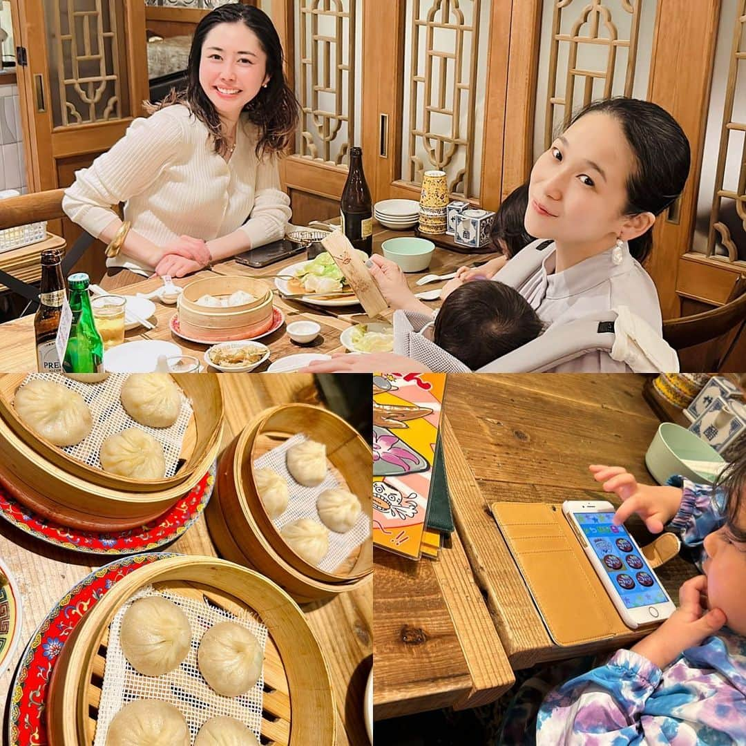 世手子さんのインスタグラム写真 - (世手子Instagram)「Xiaolongbao in Yokohama🥟🌊 Seafood xiao long bao recommended❤️‍🔥❤️‍🔥❤️‍🔥 My eldest son likes fried rice🦐🦐🦐 ひっさびさにまげしちゃんに会ったよ✨✨ 甥っ子ちゃんがいるので #子守 のプロだったw 一緒に @yokohamasyoronpomania  #横浜グルメ #横浜中華 #横浜レストラン #台湾グルメ #横濱小籠包マニア #横浜小籠包 にいってきたよ(*≧∀≦*) 駅近の可愛い店内で映え(*⁰▿⁰*) #海鮮小籠包 推しです(*ﾟ∀ﾟ*) ホタテ、カニ、プレーンを堪能(*´-`) #オイスターレタス #大根餅 本格的(*'▽'*) お子様は #エビチャーハン に夢中であったよ♪(´ε｀ ) #横浜市グルメ #ドタバタ育児  #二児のママ  #2児育児 #赤ちゃんのいる暮らし  #3歳男の子 #3歳差育児  #二児の母 #二児ママ  #ママシンガー  #二児育児 #2児ママ #2児のママ #赤ちゃんのいる生活 PR」5月2日 9時51分 - rojide