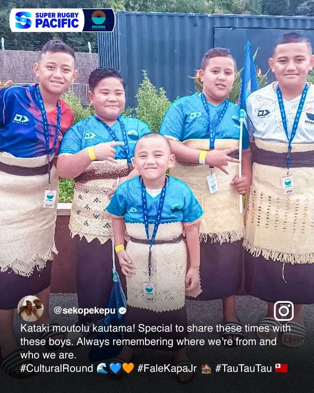 Super Rugbyさんのインスタグラム写真 - (Super RugbyInstagram)「What it's all about 💪  The next generation of @moanapasifika   #SuperRugbyPacific」5月2日 10時01分 - superrugby