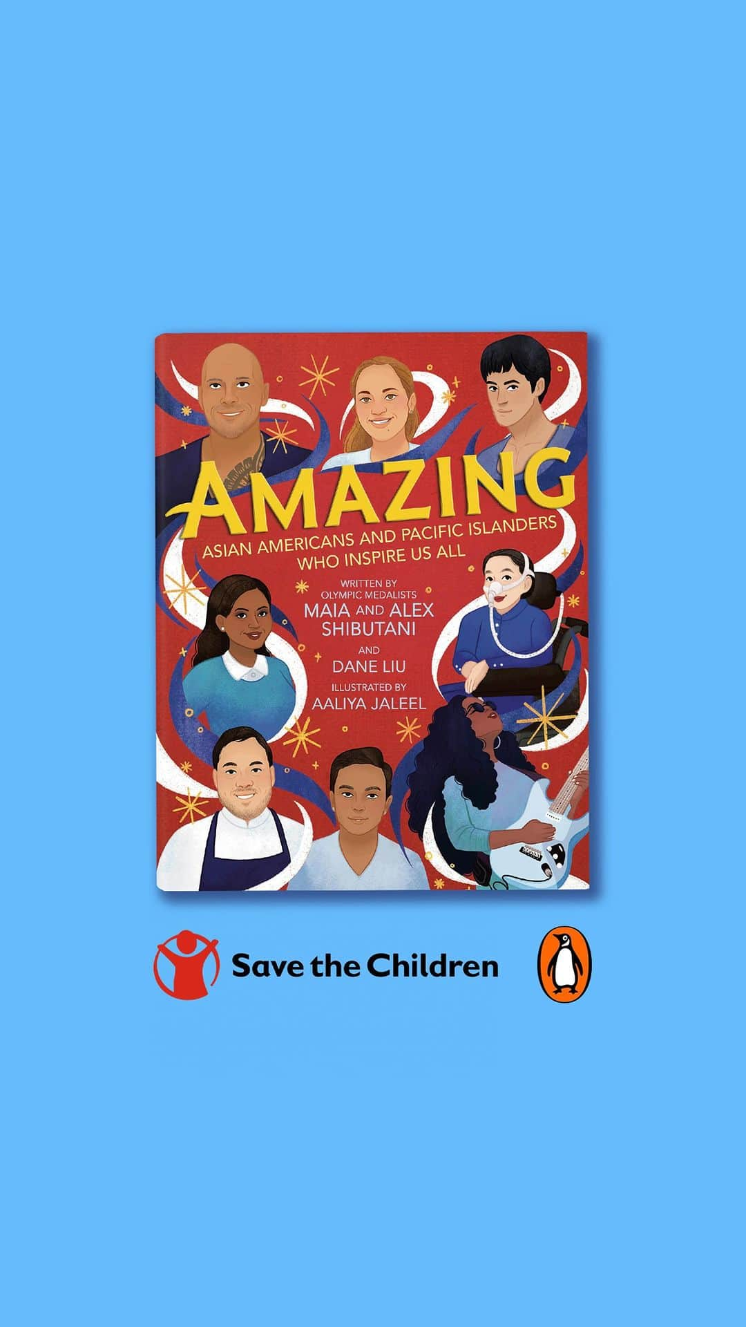 マイア・シブタニのインスタグラム：「Exciting news! We’re so happy to share that our publisher, Penguin Young Readers is donating 250 copies of our new book, Amazing: Asian Americans and Pacific Islanders Who Inspire Us All to @savethechildren.   Save the Children is a global organization that puts children at the center of everything they do. Whether it be health, education, protection, emergency response, or policy and advocacy, they work to address the unique needs of children to give them a healthy start in life and the opportunity to learn and succeed. Their work creates lasting change for children, families, communities, and transforms the future we all share.   #AmazingAAPI #aapiheritagemonth #savethechildren」