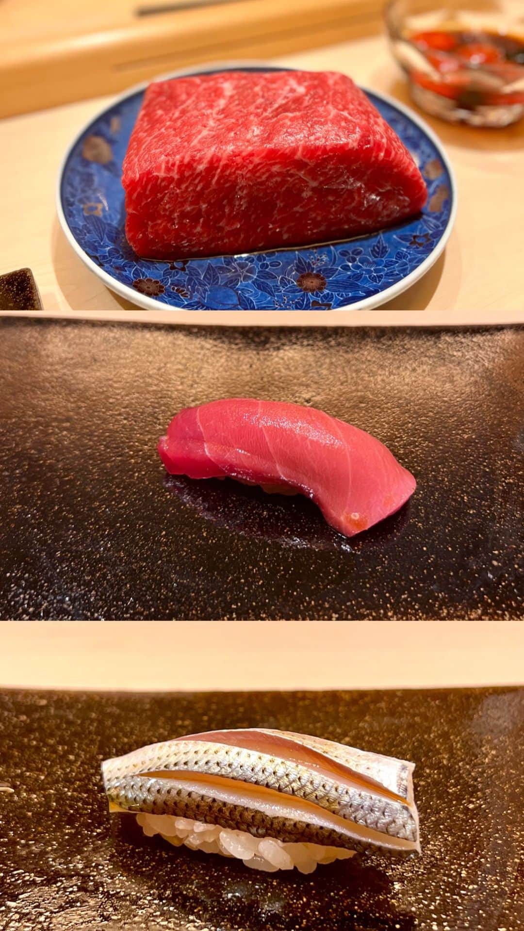ケス Keisuiのインスタグラム：「以前より気になっていた 鮨よし田 @sushi.tokyo.yoshida さんへ。  宝飾・高級腕時計専門店の「YOSHIDA」さんのおすし屋さんということで、わたしなんぞが！と気後れしてしまいましたが、大将 @daiki___fujimoto さんの朗らかな雰囲気で一気に和みました🙏  きっとこれはなかなか入手困難であろう食材ばかりで、非常に贅沢なランチになりました。  幡ヶ谷駅の六号通商店街で一際目を引く豪華な建物。今後も更なる展開があるとのことで、非常に楽しみです👏👏  #鮨 #sushi #鮨よし田 #新宿グルメ」