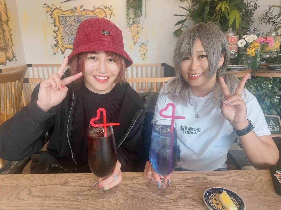 朱里さんのインスタグラム写真 - (朱里Instagram)「カフェナウ🍰☕️  #stardom #GE #cafe #coffee #cute」5月2日 12時07分 - syuri_official