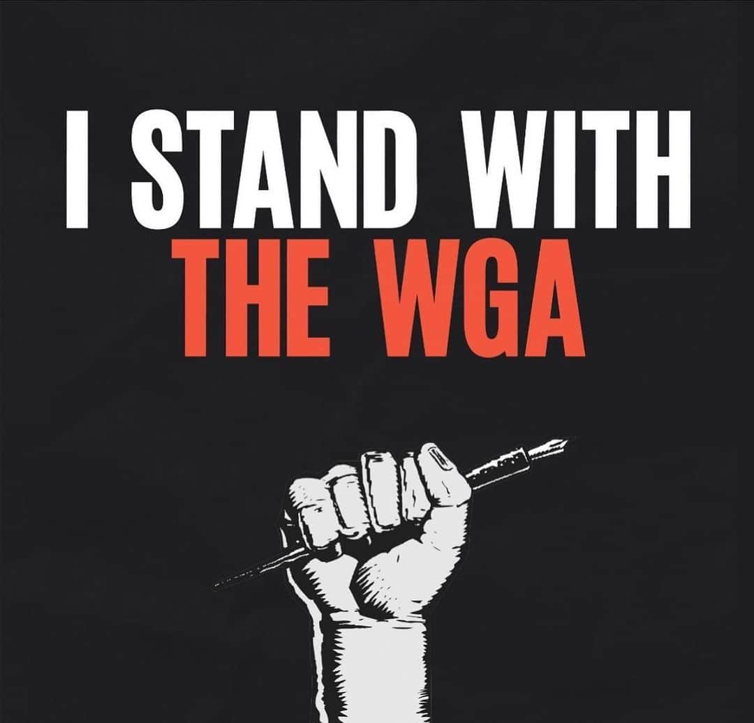 ロバート・パトリックさんのインスタグラム写真 - (ロバート・パトリックInstagram)「I stand with the WGA!」5月3日 1時20分 - ripfighter