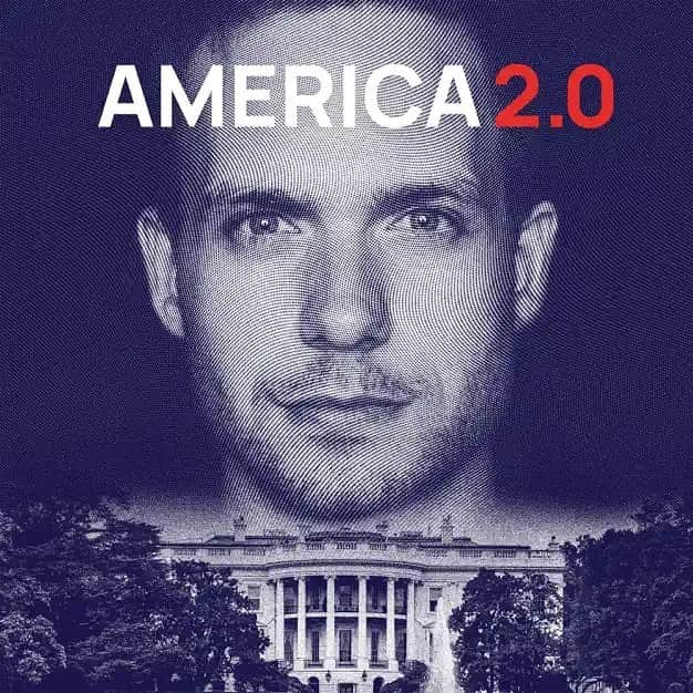 パトリック・J・アダムスのインスタグラム：「Excited to share that our podcast America 2.0 relaunches today. An insane amount of talent came together to tell this original story about one man's daring idea to reinvent and reinvigorate country and upend the political statues quo - by giving every American $1,000,000.   Please give it a listen and if you like what you hear, make sure to subscribe, rate, and share on whatever platform you podcast!  #America2 #RebootingAmerica #ReinventingTomorrow @jsmayank @RealmMedia_ @america2.0podcast @jeremygordon @spencergarrett360」