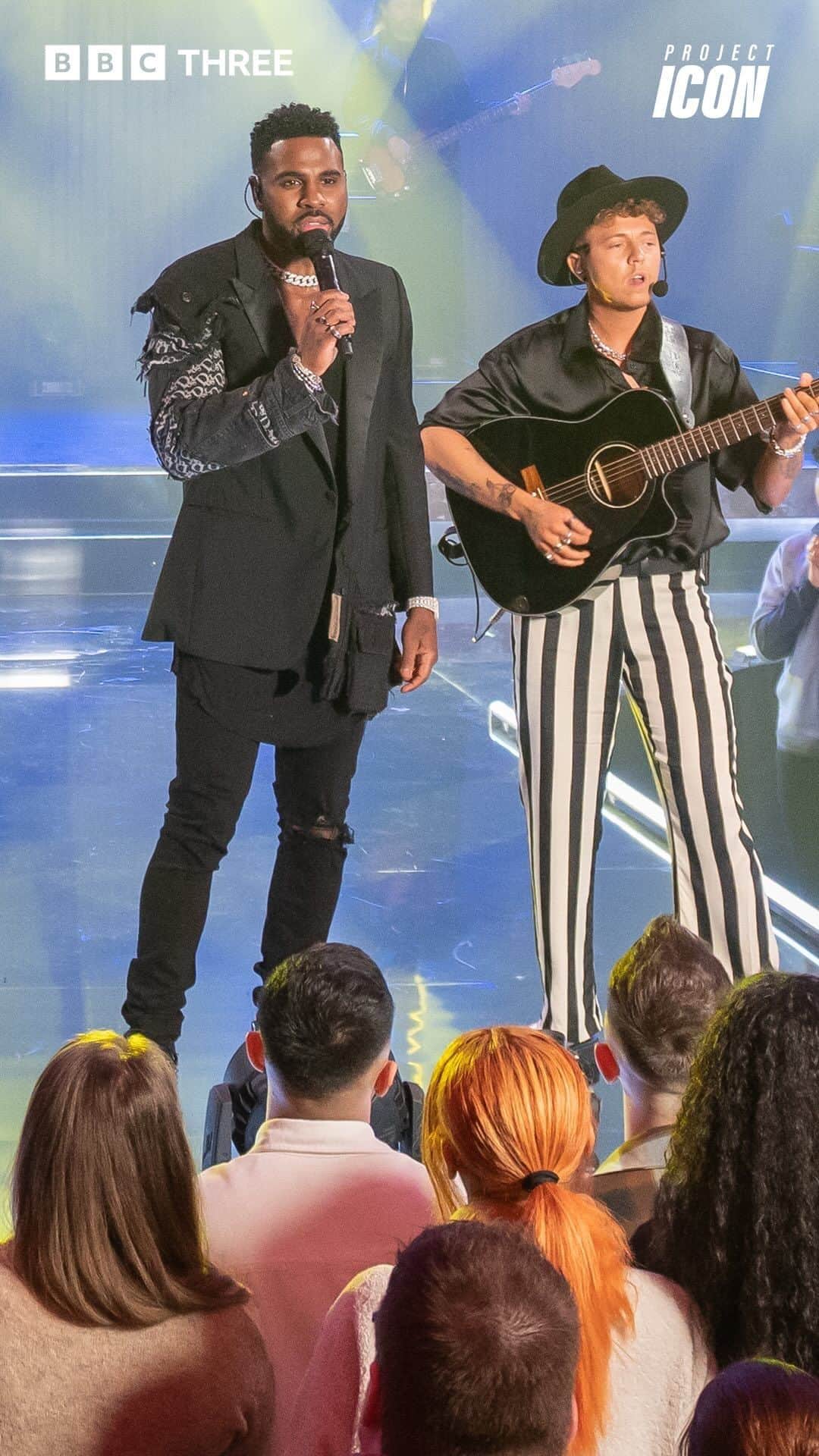ジェイソン・デルーロのインスタグラム：「A duo we never knew we needed! @jasonderulo and Dylan rocked out ⭐️  Watch the final episode of #ProjectIcon on @bbciplayer 📺」