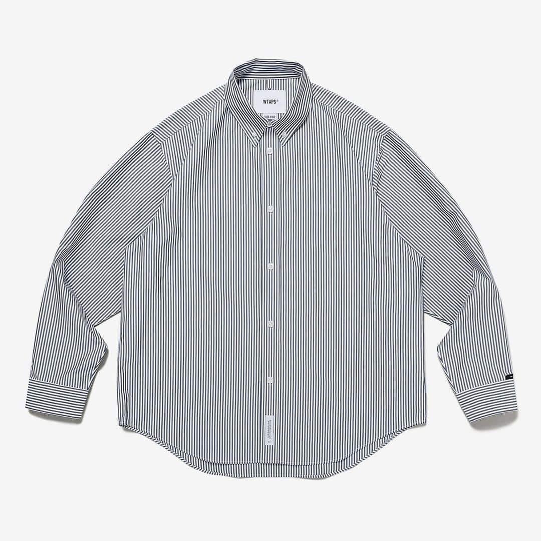 ARKのインスタグラム：「WTAPS  NEWARRIVAL ■ BD 02 / LS / CTPL. BROADCLOTH. TEXTILE. COOLMAX® ¥22,000-(tax in)  ■ TRDT2301 / TROUSERS / POLY. TWILL. DOT SIGHT ¥27,500-(tax in)  #wtaps #wtvua #wtaps_46 #arknets  @arknets_jp_official」