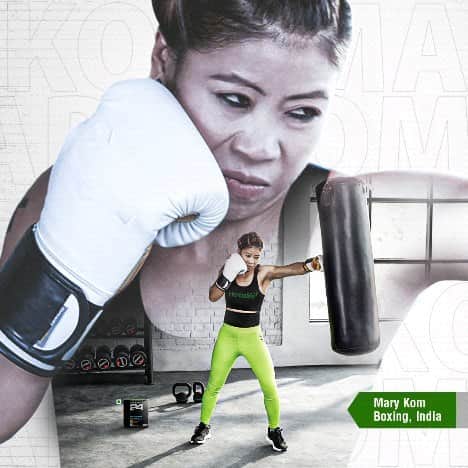 Mary Komのインスタグラム：「Surpass your limits by fuelling your body with the right sports nutrition by Herbalife.🥊⚡ #NutritionOfTheChampions   #HerbalifeIndia #Herbalife @mcmary.kom」