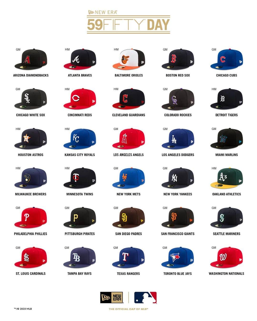のインスタグラム：「毎年5月9日は、ニューエラを代表するヘッドウェア[ 59FIFTY® ]の日。 お気に入りの59FIFTY®をSNSに投稿しよう！ [ #59FIFTYDAY ] を付けて投稿頂いた方の中から抽選でオリジナルキャップやピンズをプレゼント。」