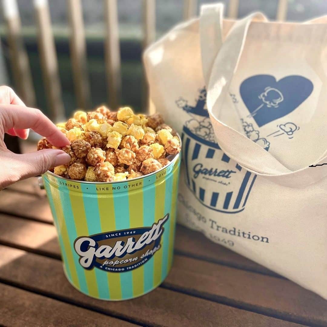 のインスタグラム：「. Picnic weather is here 🧺 Enjoy Golden Week holidays👌  #garrett #garrettpopcorn #garrettjp #popcorn #ギャレット #ギャレットポップコーン #ギャレットポップコーンショップス #ポップコーン #原宿 #酒々井プレミアムアウトレット #名古屋  #南町田グランベリーパーク #土岐プレミアムアウトレット #岡崎 #picnic #ピクニック」